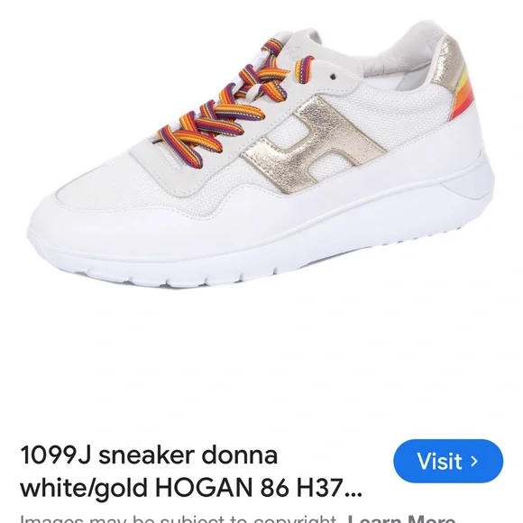 💛🧡❤️🩷💙 Brand New Hogan 86. Sleek Comfy Shoes - Picture 3 of 8